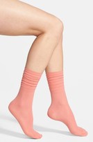Thumbnail for your product : Kensie Ruffle Cuff Socks
