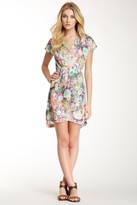 Thumbnail for your product : Meghan Fabulous Meghan LA Holly Floral V-Neck Dress