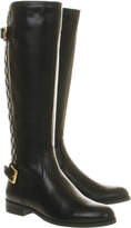 Thumbnail for your product : Office Agent Knee boots Black Quilted Leather