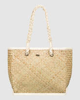 Thumbnail for your product : Roxy Emma Loves It Straw Beach Bag