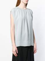 Thumbnail for your product : Theory cap sleeve blouse