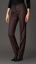 Thumbnail for your product : Burberry Virgin Wool Slim Fit Trousers