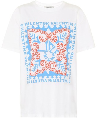 Valentino Exclusive to Mytheresa printed cotton-jersey T-shirt