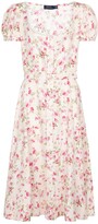 Thumbnail for your product : Polo Ralph Lauren Floral linen midi dress