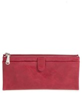 Thumbnail for your product : Hobo Women's 'Taylor' Glazed Leather Wallet - Red