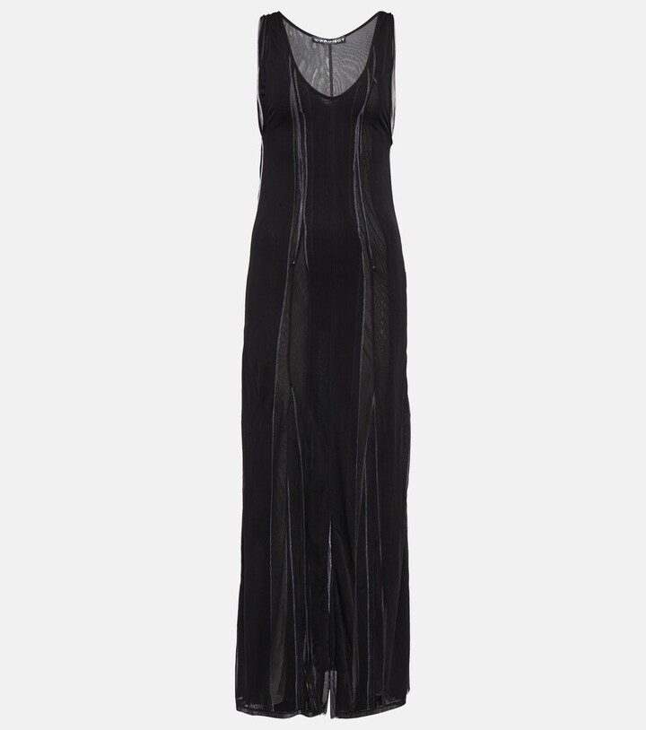 Y/Project Sheer maxi dress - ShopStyle