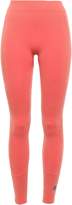 Thumbnail for your product : adidas by Stella McCartney Seamless Jacquard-trimmed Stretch Leggings