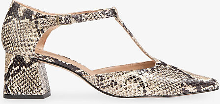 LK Bennett Womens Mul-Black/White Mikayla Leather Courts Eur 35 / 2 Uk Women