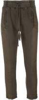 Thumbnail for your product : Haider Ackermann panelled cropped trousers
