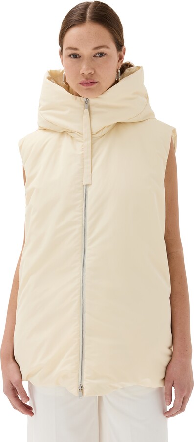 Jil Sander Hooded Gilet Vest
