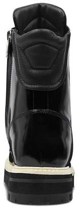 Sigerson Morrison Women's Irene Round Toe Leather Boots