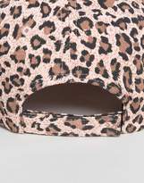 Thumbnail for your product : Reclaimed Vintage Inspired Baseball Cap In Leopard Print