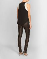 Thumbnail for your product : L'Agence Sleeveless Zip-Front Blouse