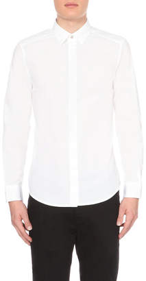 Diesel S-nap exposed-button cotton shirt
