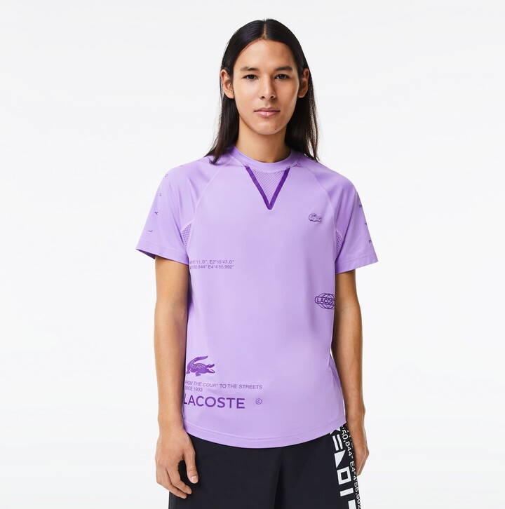 Lacoste Purple Shirts | ShopStyle