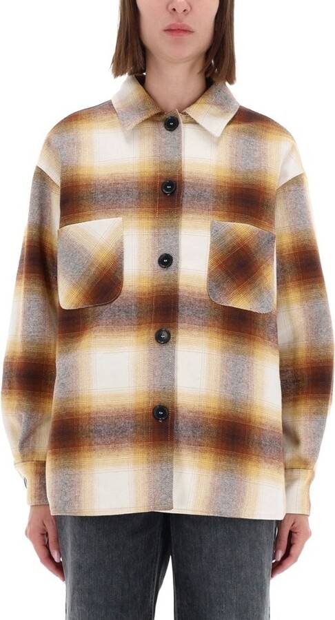 Amish Plaid Overshirt Jacket