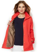 Thumbnail for your product : MICHAEL Michael Kors Hooded Belted Jacket
