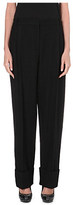 Thumbnail for your product : Alexander McQueen Wide boiled wool trousers