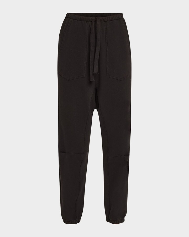 Nili Lotan Dulce Drawstring Tapered Sweatpants