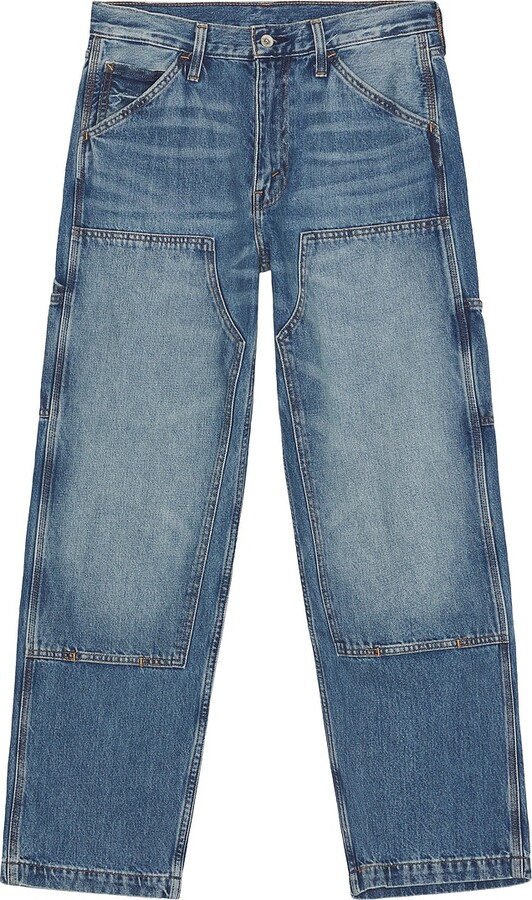 Levi's 568 Loose Straight Double Knee Jean in Blue