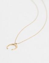 Thumbnail for your product : Pieces wishbone necklace