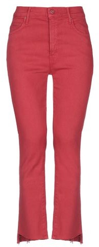 mother red jeans
