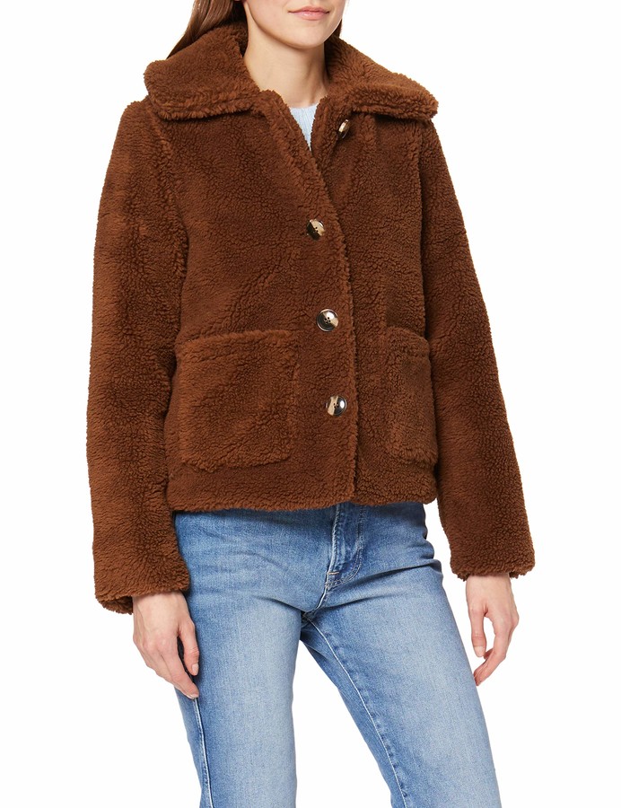 miss selfridge teddy coat
