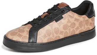 coach leather signature jogger sneakers