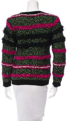 Julien David Patterned Wool Sweater