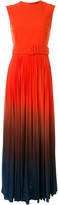 Thumbnail for your product : SOLACE London Sleeveless Belted Ombre Dress