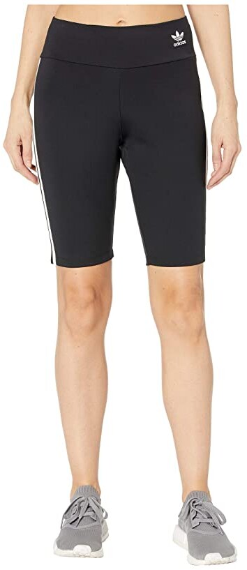 adidas black biker shorts