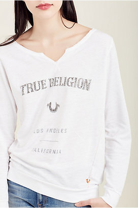 True Religion Crew Womens Sweatshirt