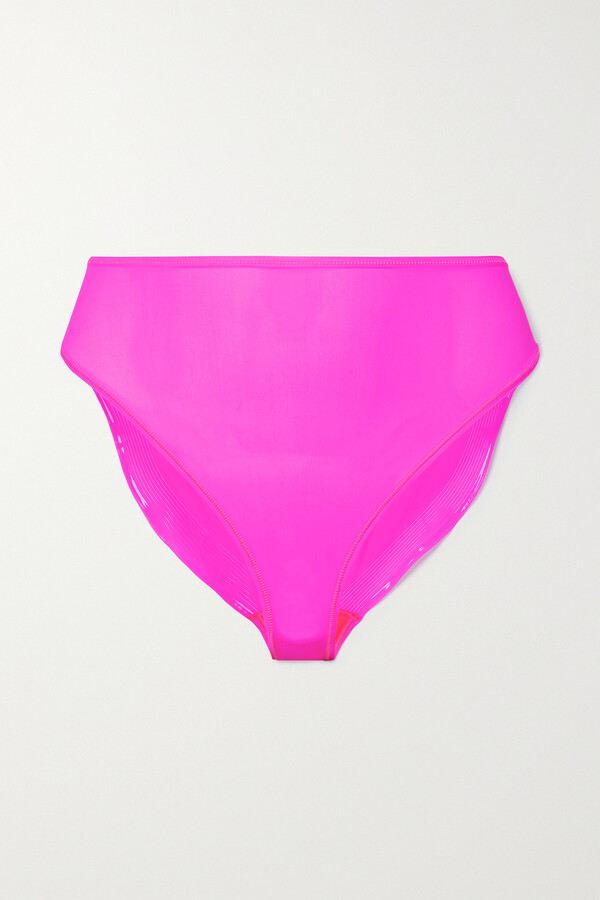 SKIMS Jelly Sheer Cheeky Stretch Briefs Neon Pink ShopStyle Panties