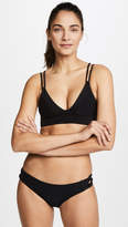 Thumbnail for your product : Tori Praver Swimwear Suzette Smocked Long Line Top