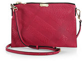 Thumbnail for your product : Burberry Peyton Plaid-Embossed Crossbody Bag