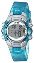 Thumbnail for your product : Timex 1440 Sports Digital Silver Case Translucent Blue Strap Watch