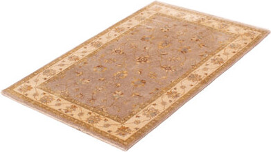 Isabelline One-of-a-Kind Olana Hand-Knotted New Age 4'1\