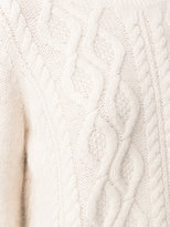 Thumbnail for your product : Lanvin cable-knit turtleneck sweater