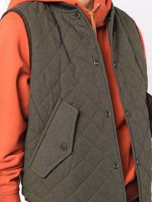 DSQUARED2 Quilted Cotton Gilet