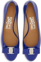 Thumbnail for your product : Ferragamo 30mm Vara-bow ballerina shoes