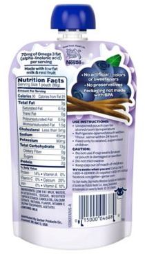 Gerber Graduates® 3.5 oz. Blueberry Vanilla Pudding Grabbers