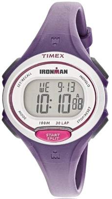 Timex Women's Ironman Essential TW5K90100 Purple Silicone Quartz Fashion Watch