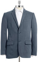 Thumbnail for your product : Black Brown 1826 Peached Twill Single Breasted Blazer-BEIGE-Small