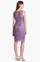 Thumbnail for your product : Adrianna Papell Illusion Bodice Lace Sheath Dress