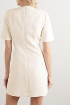 Thumbnail for your product : Stella McCartney Wool-blend Twill Mini Dress - White