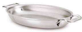 All-Clad Stainless Steel Oval Au Gratin Pan