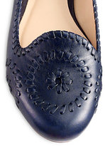 Thumbnail for your product : Jack Rogers Waverly Leather Smoking Slippers