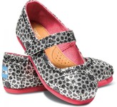 Thumbnail for your product : Toms Silver moroccan tiny mary janes