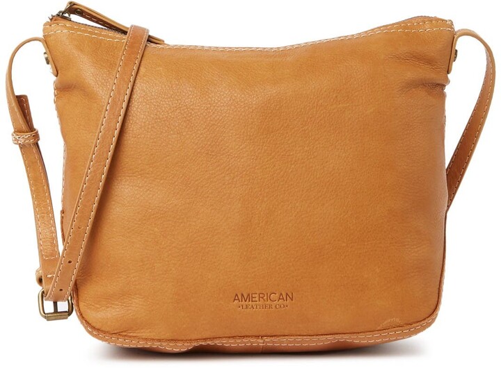 American Leather Co. Dayton Large Crossbody Bag - ShopStyle