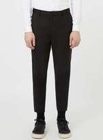 Thumbnail for your product : Topman Black Drop Crotch Tapered Skinny Pants